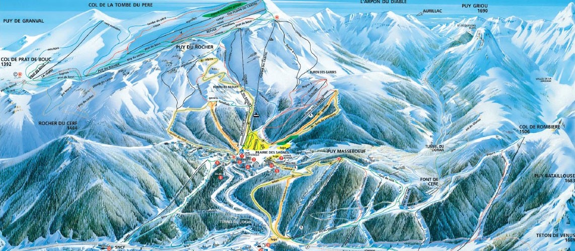 Location ski Le Lioran